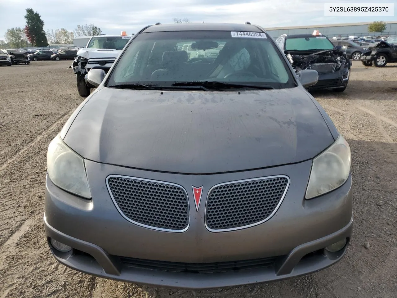 2005 Pontiac Vibe VIN: 5Y2SL63895Z425370 Lot: 74448354