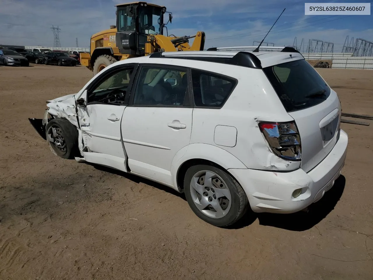 2005 Pontiac Vibe VIN: 5Y2SL63825Z460607 Lot: 75049664