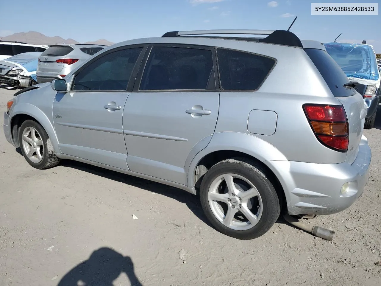 2005 Pontiac Vibe VIN: 5Y2SM63885Z428533 Lot: 75233984