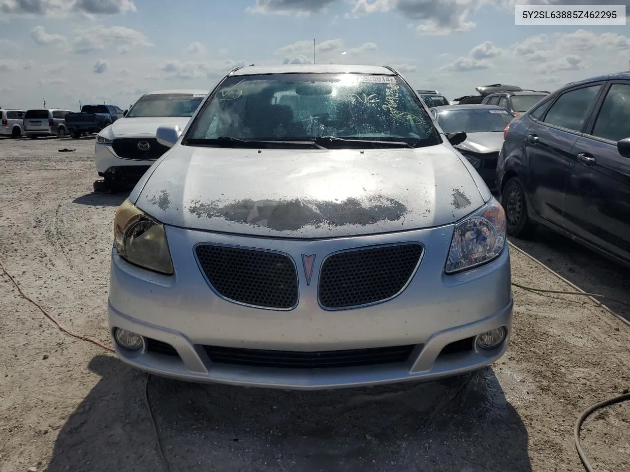 2005 Pontiac Vibe VIN: 5Y2SL63885Z462295 Lot: 76923014