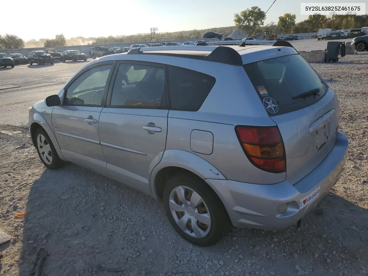 2005 Pontiac Vibe VIN: 5Y2SL63825Z461675 Lot: 77032824