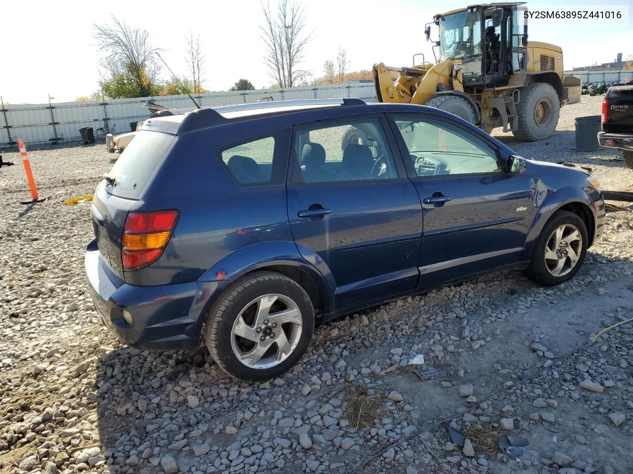 2005 Pontiac Vibe VIN: 5Y2SM63895Z441016 Lot: 77203554