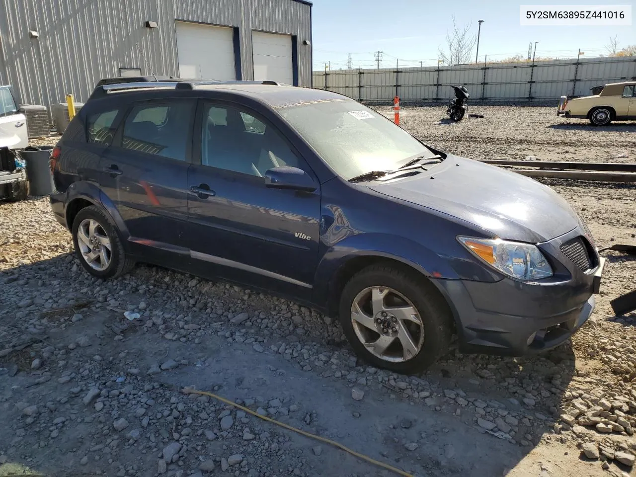 2005 Pontiac Vibe VIN: 5Y2SM63895Z441016 Lot: 77203554