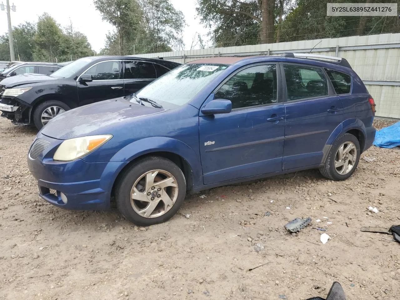 2005 Pontiac Vibe VIN: 5Y2SL63895Z441276 Lot: 77806864