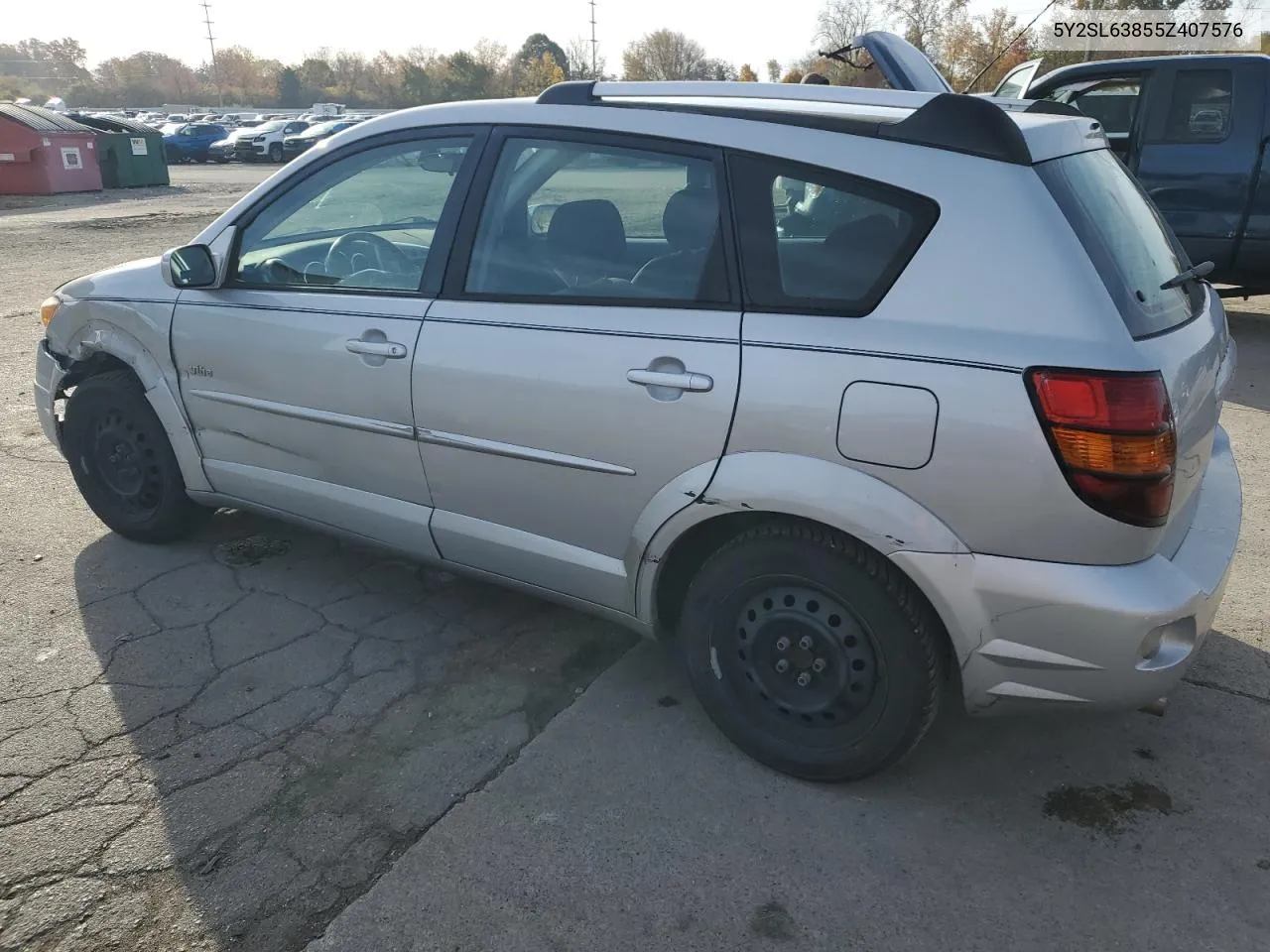 2005 Pontiac Vibe VIN: 5Y2SL63855Z407576 Lot: 77861314