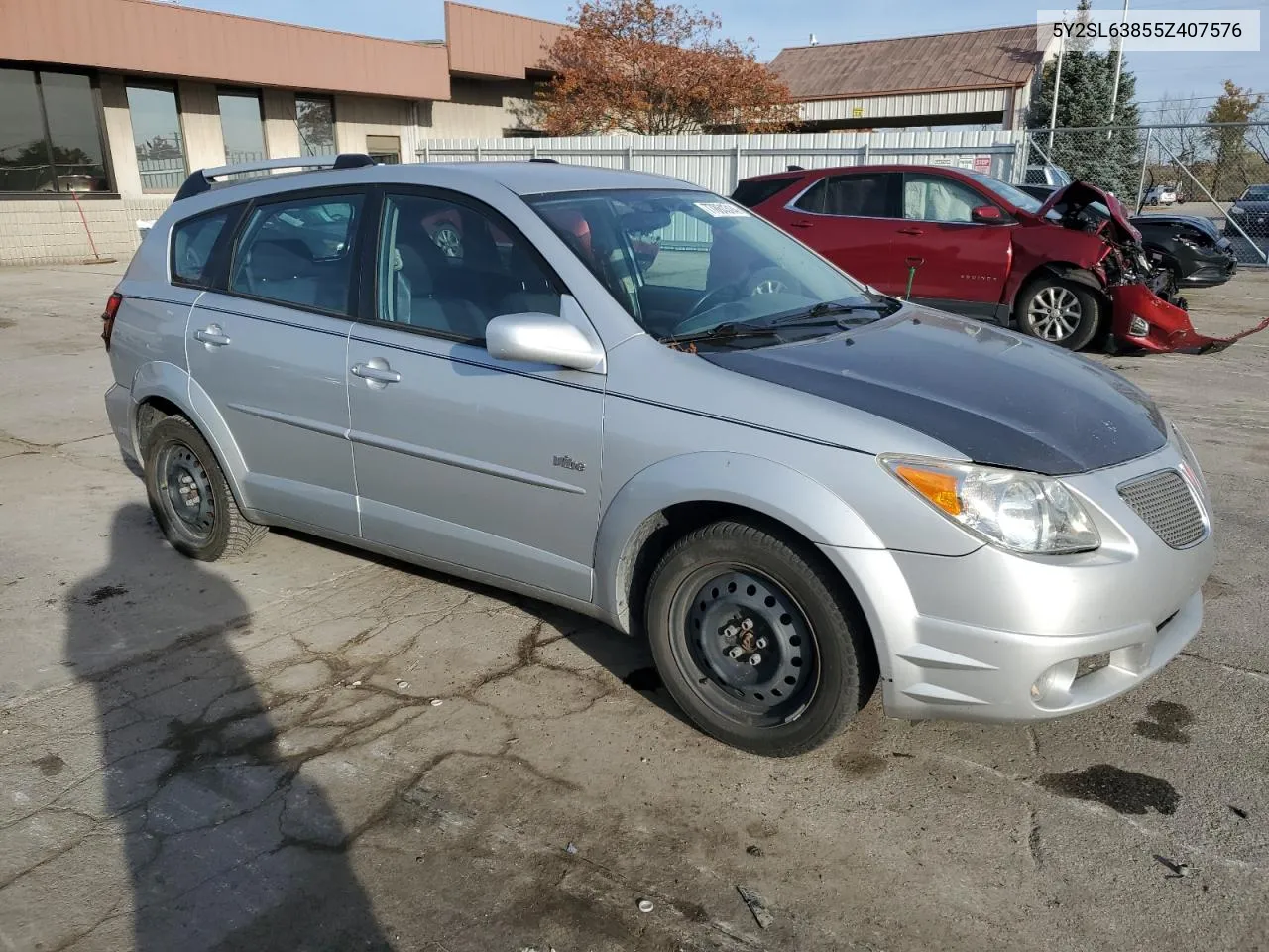 2005 Pontiac Vibe VIN: 5Y2SL63855Z407576 Lot: 77861314