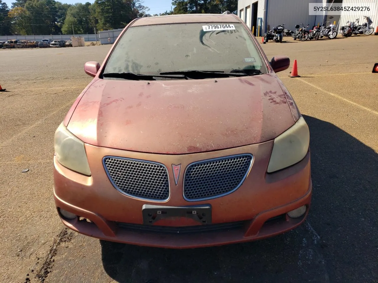 2005 Pontiac Vibe VIN: 5Y2SL63845Z429276 Lot: 77967044