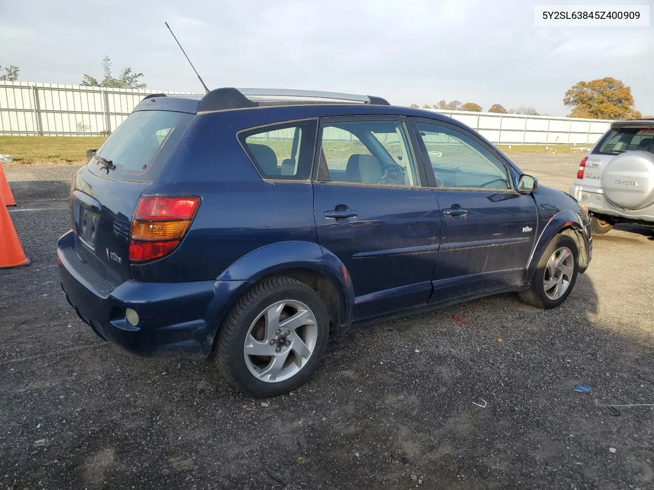 2005 Pontiac Vibe VIN: 5Y2SL63845Z400909 Lot: 78331794