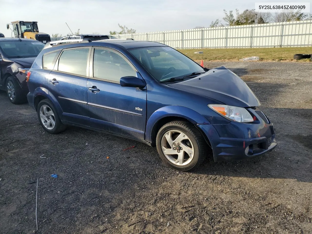 2005 Pontiac Vibe VIN: 5Y2SL63845Z400909 Lot: 78331794