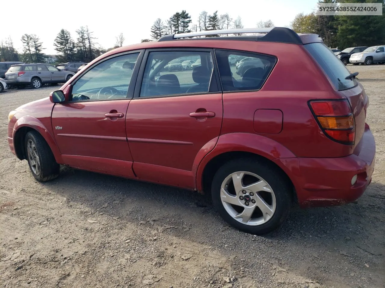 2005 Pontiac Vibe VIN: 5Y2SL63855Z424006 Lot: 78663364