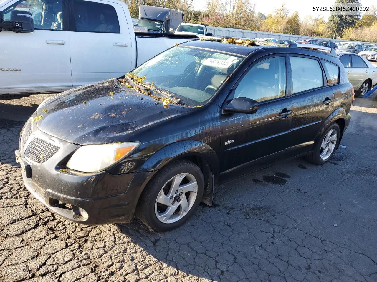 2005 Pontiac Vibe VIN: 5Y2SL63805Z400292 Lot: 79676704