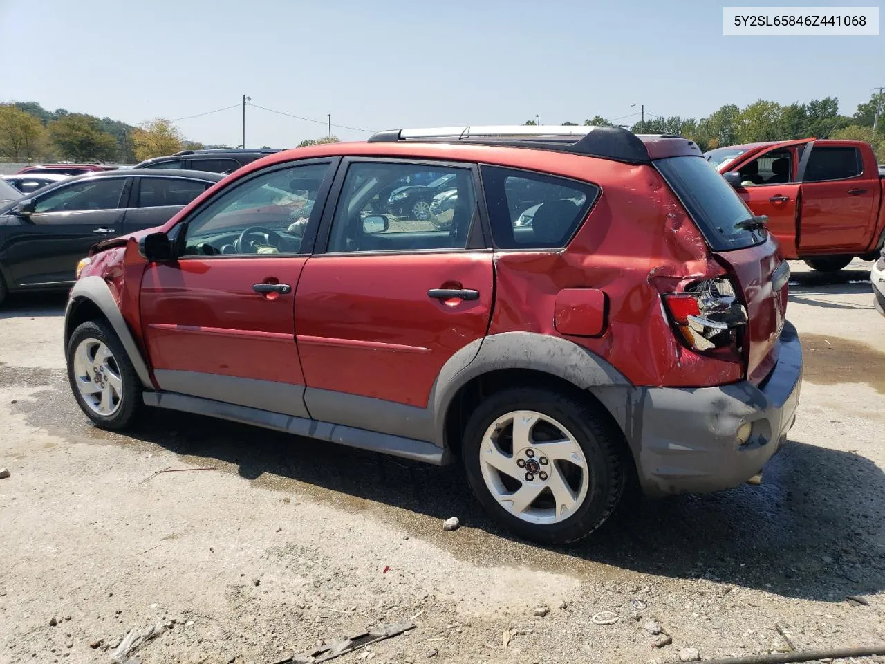 2006 Pontiac Vibe VIN: 5Y2SL65846Z441068 Lot: 69146514