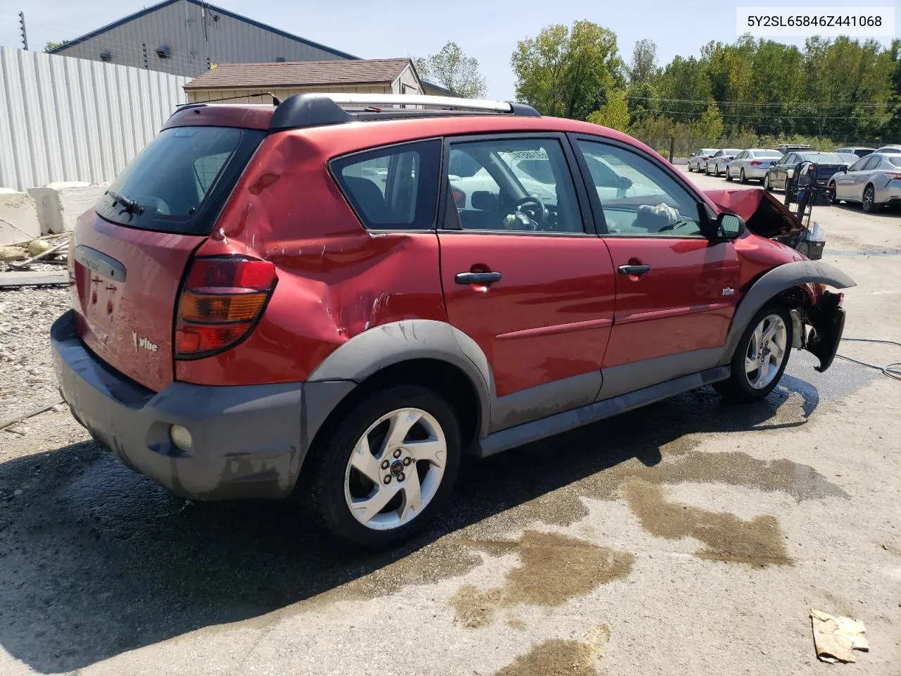 2006 Pontiac Vibe VIN: 5Y2SL65846Z441068 Lot: 69146514