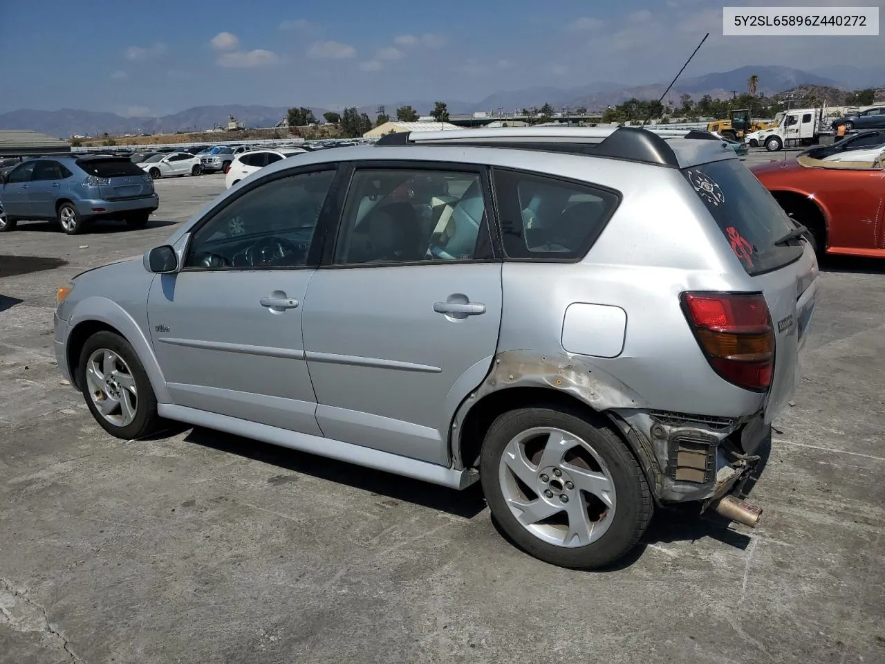 2006 Pontiac Vibe VIN: 5Y2SL65896Z440272 Lot: 72749584