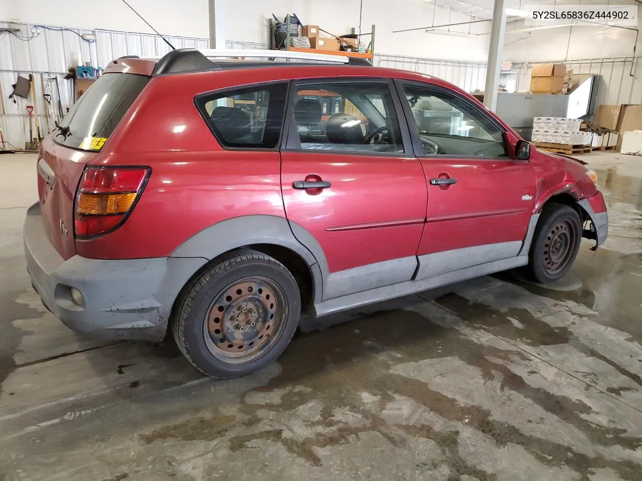 2006 Pontiac Vibe VIN: 5Y2SL65836Z444902 Lot: 73331284