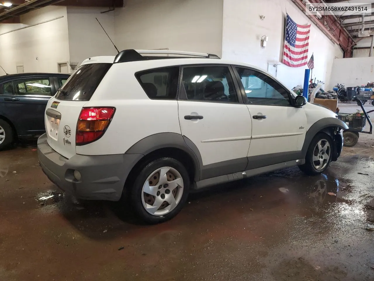 2006 Pontiac Vibe VIN: 5Y2SM658X6Z431514 Lot: 74732634