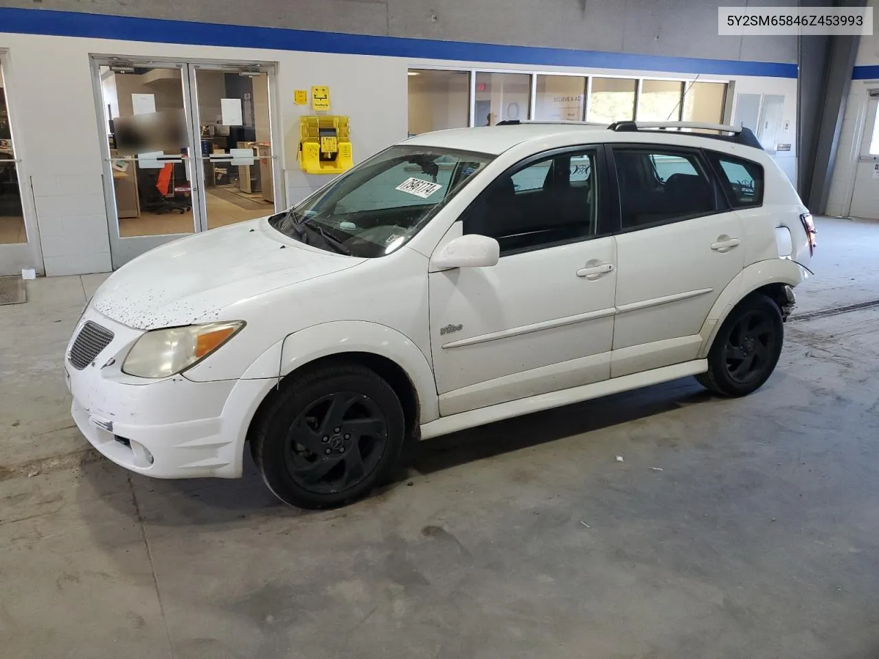 2006 Pontiac Vibe VIN: 5Y2SM65846Z453993 Lot: 75461774