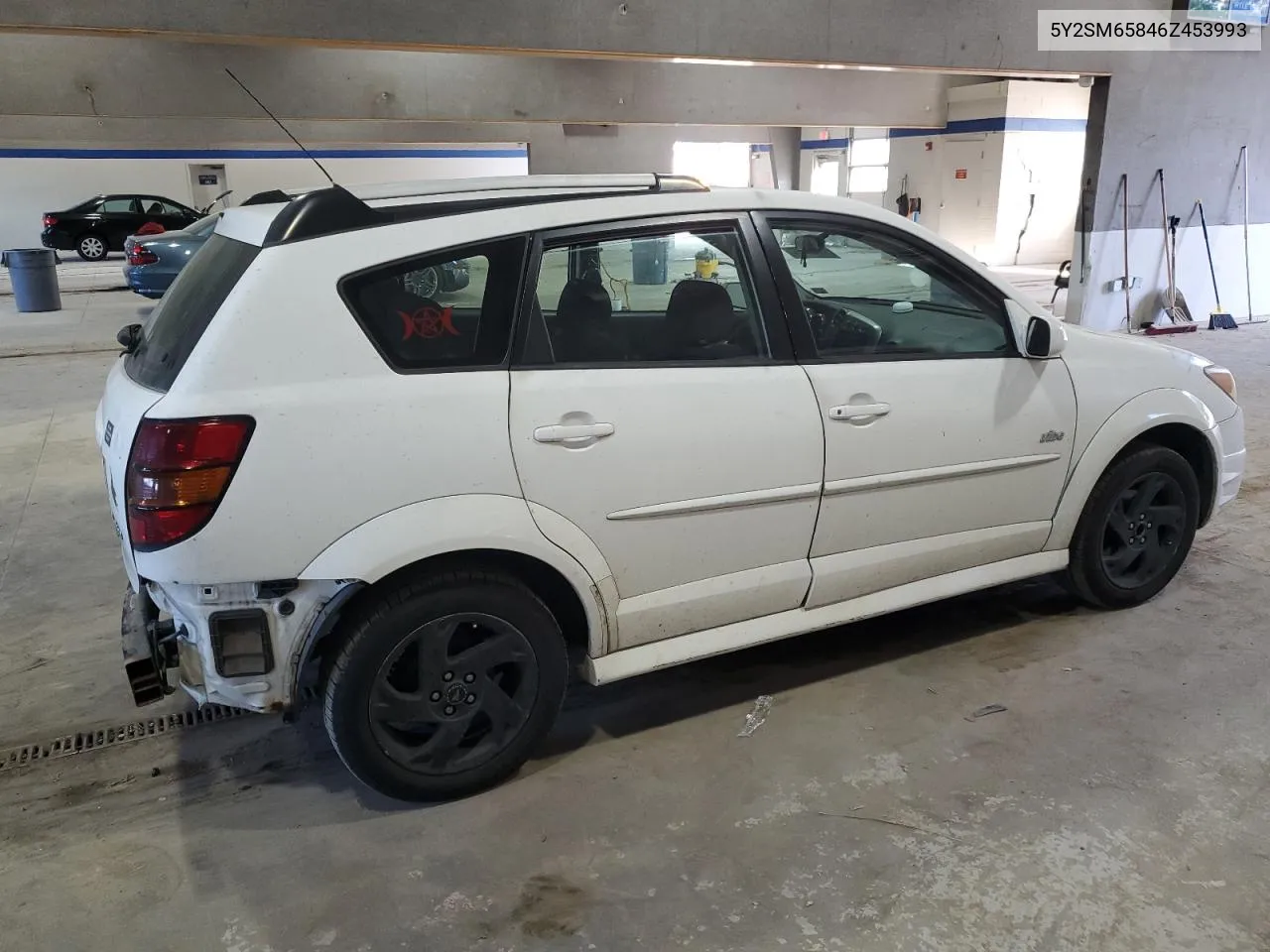 2006 Pontiac Vibe VIN: 5Y2SM65846Z453993 Lot: 75461774