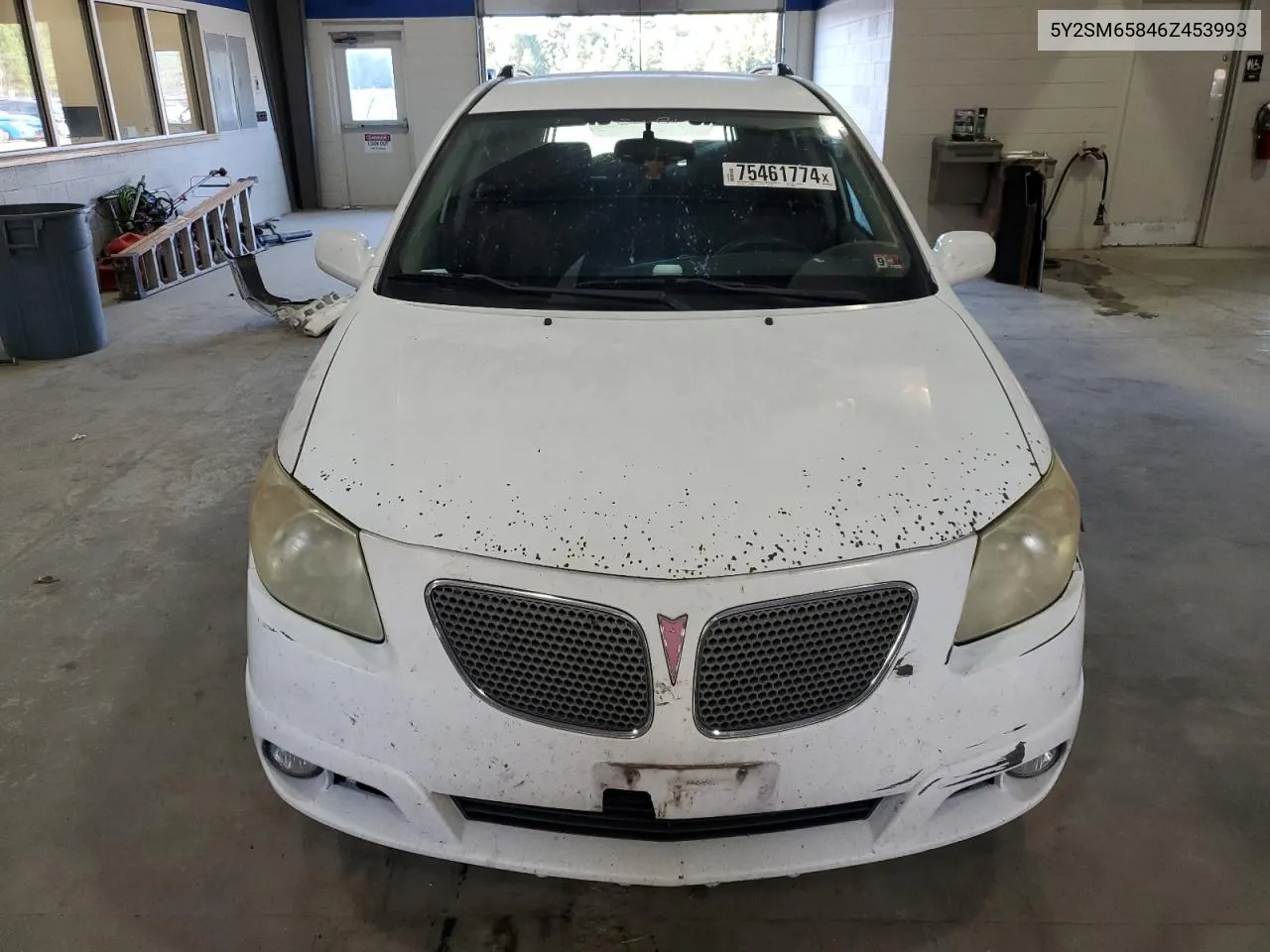 2006 Pontiac Vibe VIN: 5Y2SM65846Z453993 Lot: 75461774