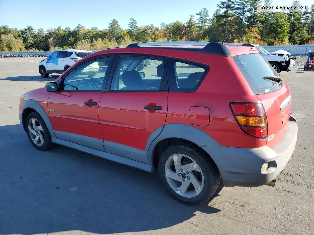 2006 Pontiac Vibe VIN: 5Y2SL65856Z421346 Lot: 75894704