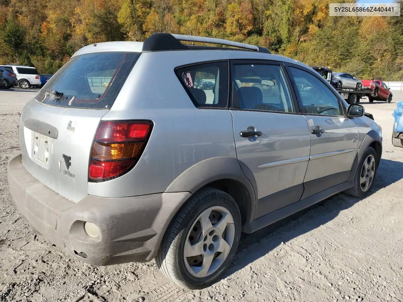 2006 Pontiac Vibe VIN: 5Y2SL65866Z440441 Lot: 76901424