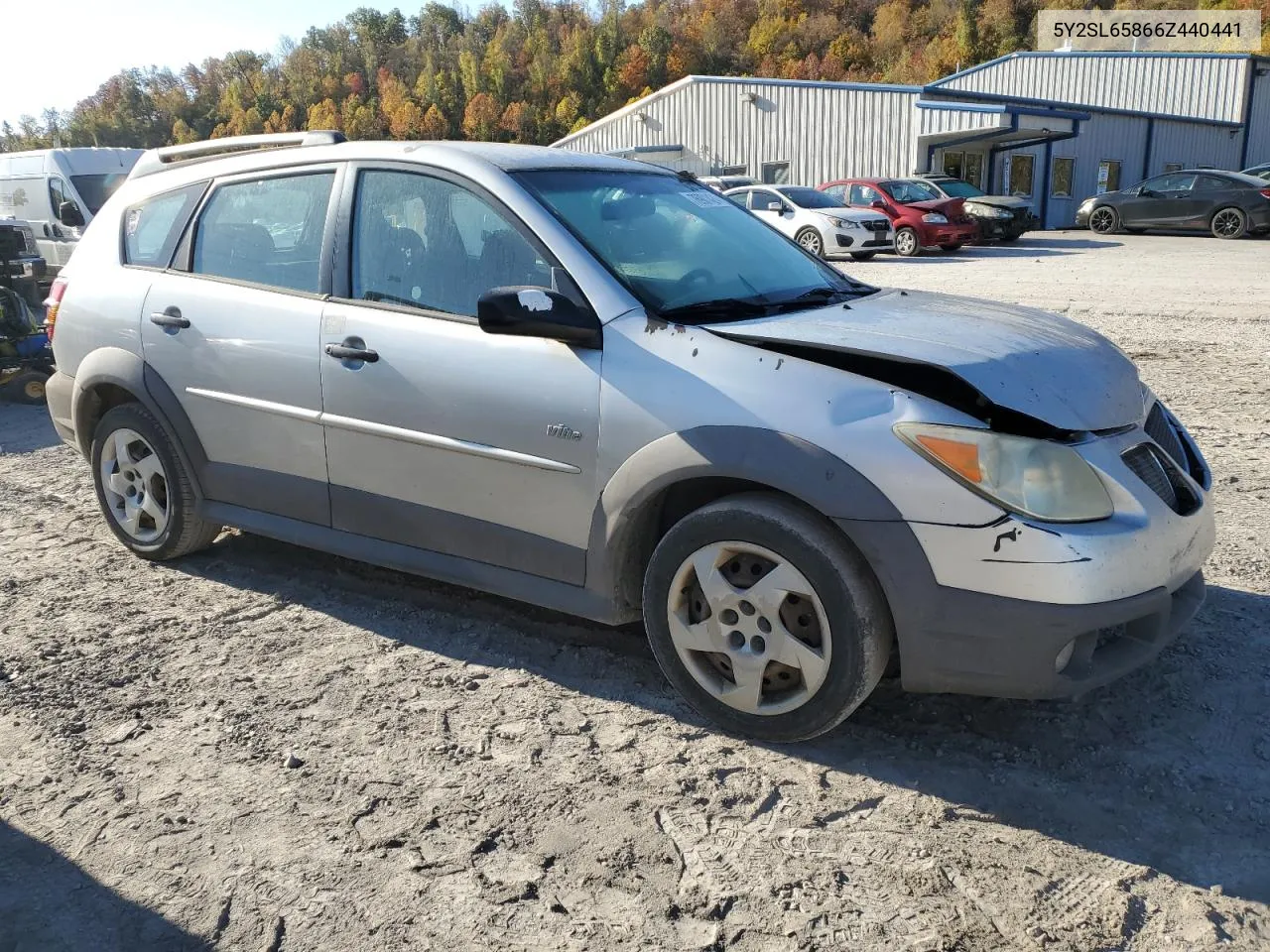 2006 Pontiac Vibe VIN: 5Y2SL65866Z440441 Lot: 76901424