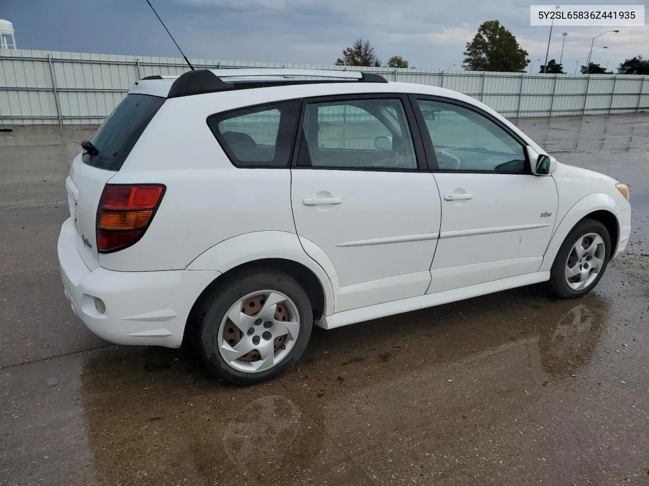 2006 Pontiac Vibe VIN: 5Y2SL65836Z441935 Lot: 76949174