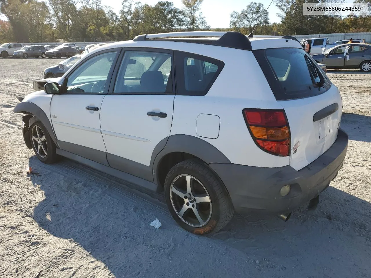 2006 Pontiac Vibe VIN: 5Y2SM65806Z443591 Lot: 77239474