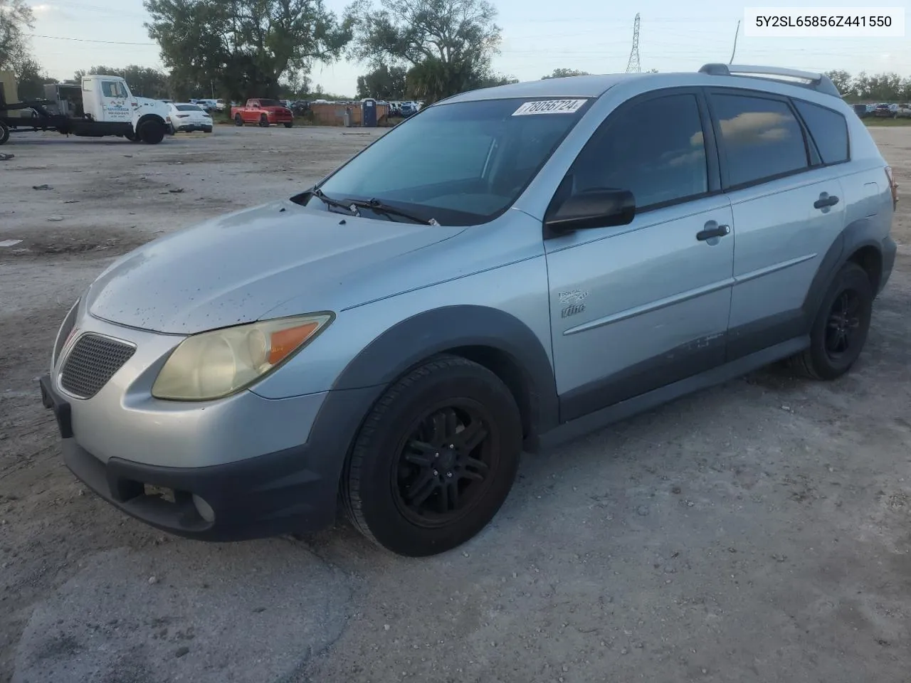 2006 Pontiac Vibe VIN: 5Y2SL65856Z441550 Lot: 78056724