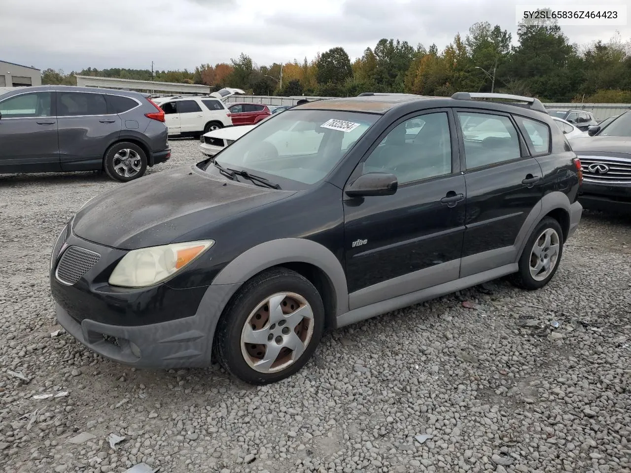 2006 Pontiac Vibe VIN: 5Y2SL65836Z464423 Lot: 78325254