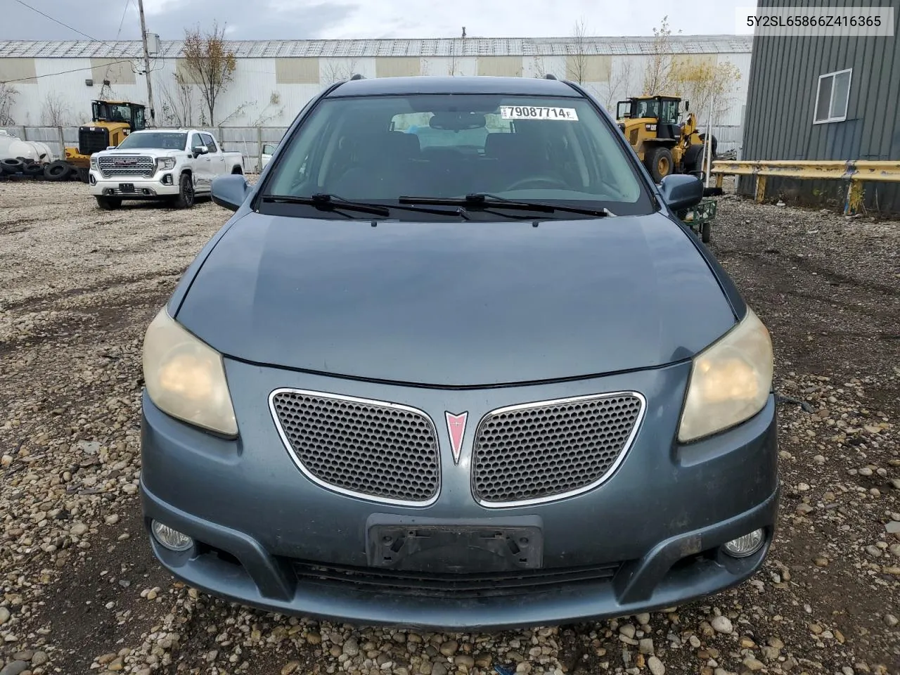 2006 Pontiac Vibe VIN: 5Y2SL65866Z416365 Lot: 79087714