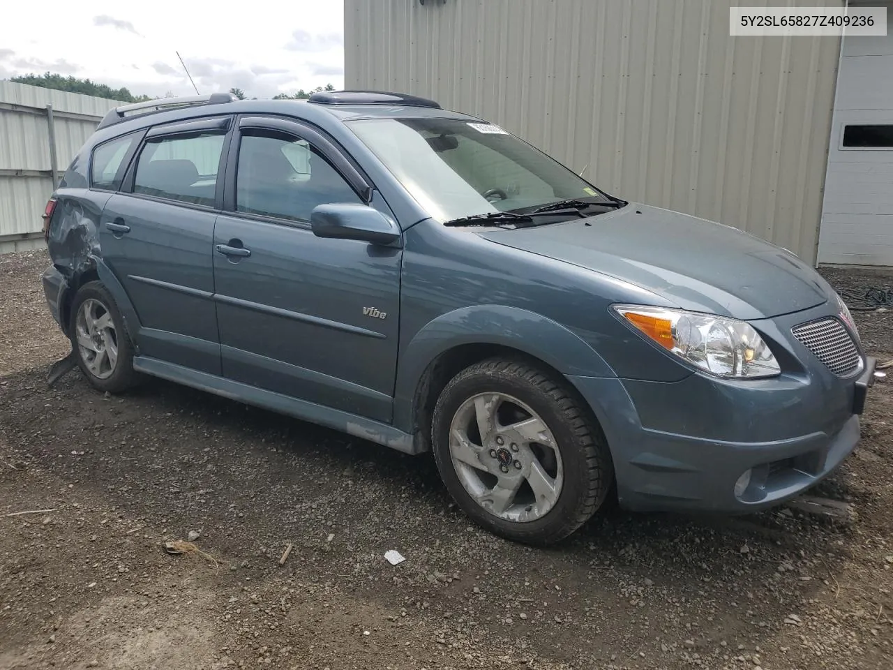 2007 Pontiac Vibe VIN: 5Y2SL65827Z409236 Lot: 63168514