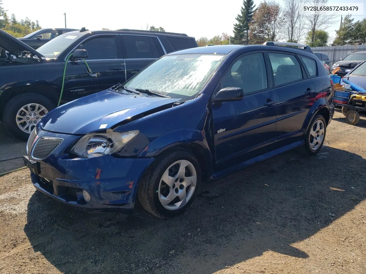 2007 Pontiac Vibe VIN: 5Y2SL65857Z433479 Lot: 68483094