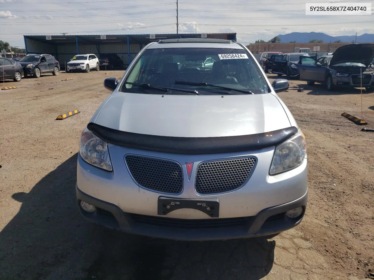 5Y2SL658X7Z404740 2007 Pontiac Vibe