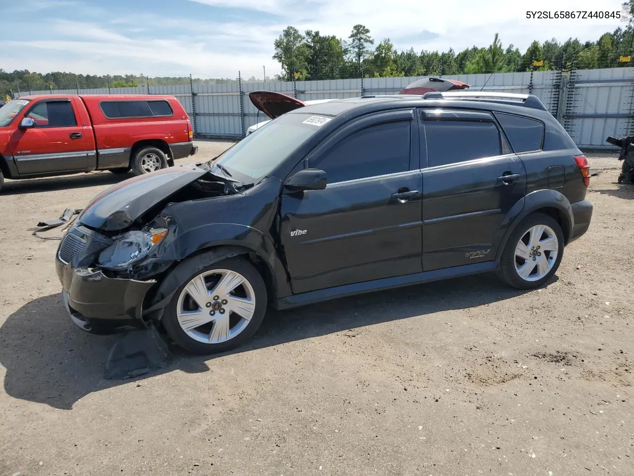 2007 Pontiac Vibe VIN: 5Y2SL65867Z440845 Lot: 69931974