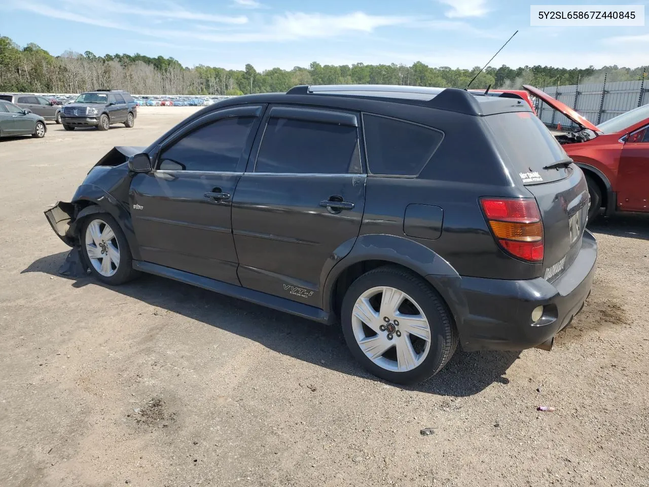 2007 Pontiac Vibe VIN: 5Y2SL65867Z440845 Lot: 69931974