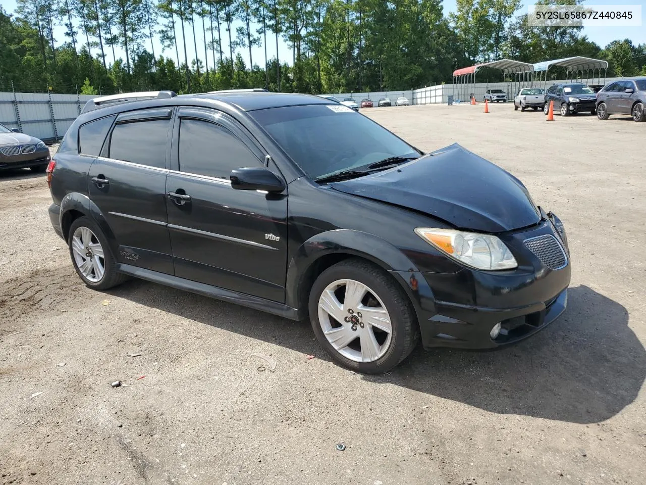 2007 Pontiac Vibe VIN: 5Y2SL65867Z440845 Lot: 69931974