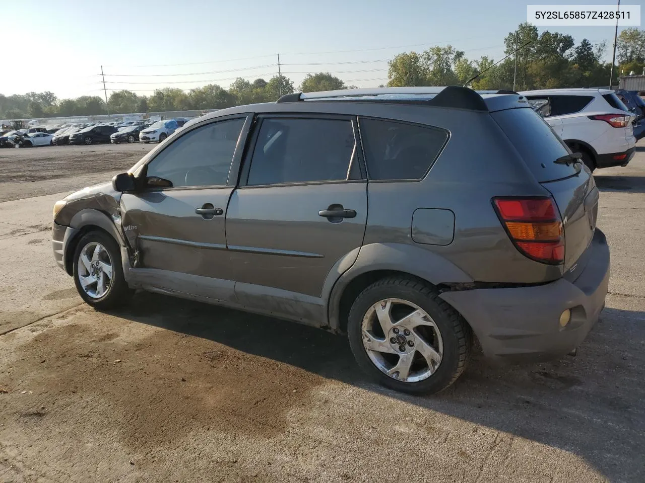 2007 Pontiac Vibe VIN: 5Y2SL65857Z428511 Lot: 71582494