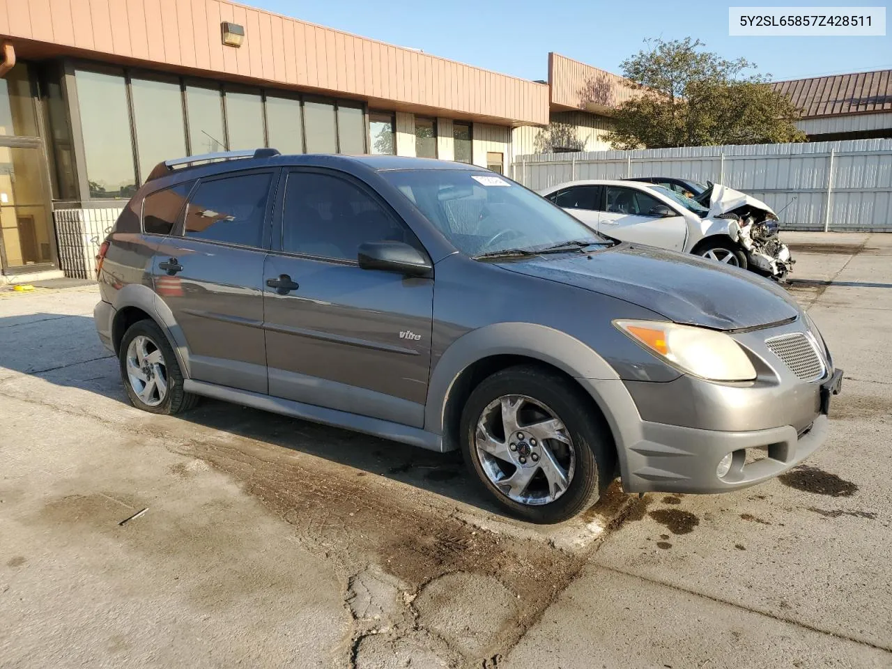 2007 Pontiac Vibe VIN: 5Y2SL65857Z428511 Lot: 71582494