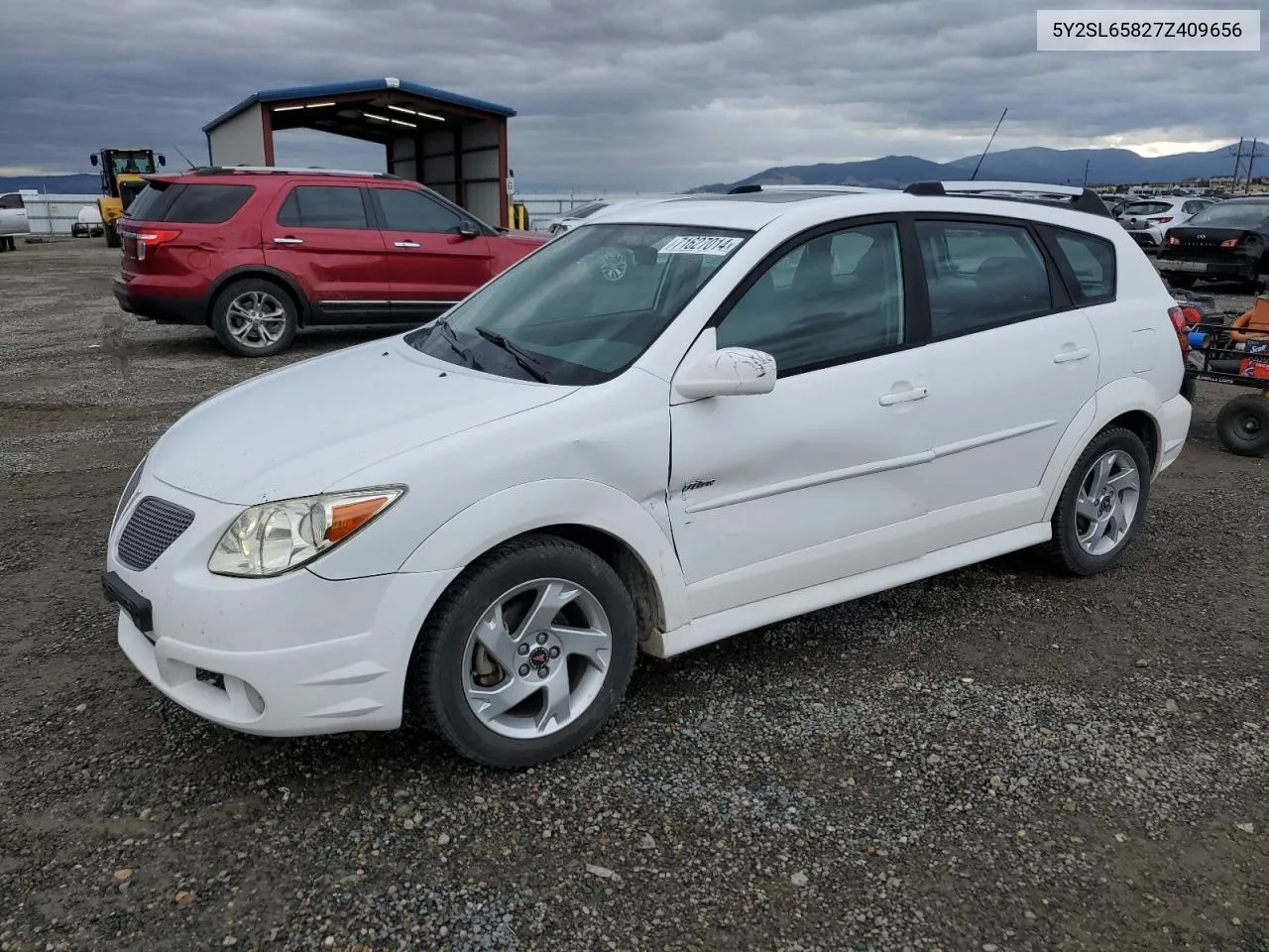 2007 Pontiac Vibe VIN: 5Y2SL65827Z409656 Lot: 71627014