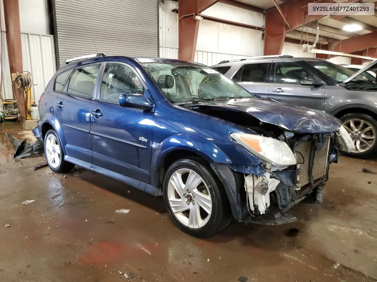 2007 Pontiac Vibe VIN: 5Y2SL65877Z401293 Lot: 72441224