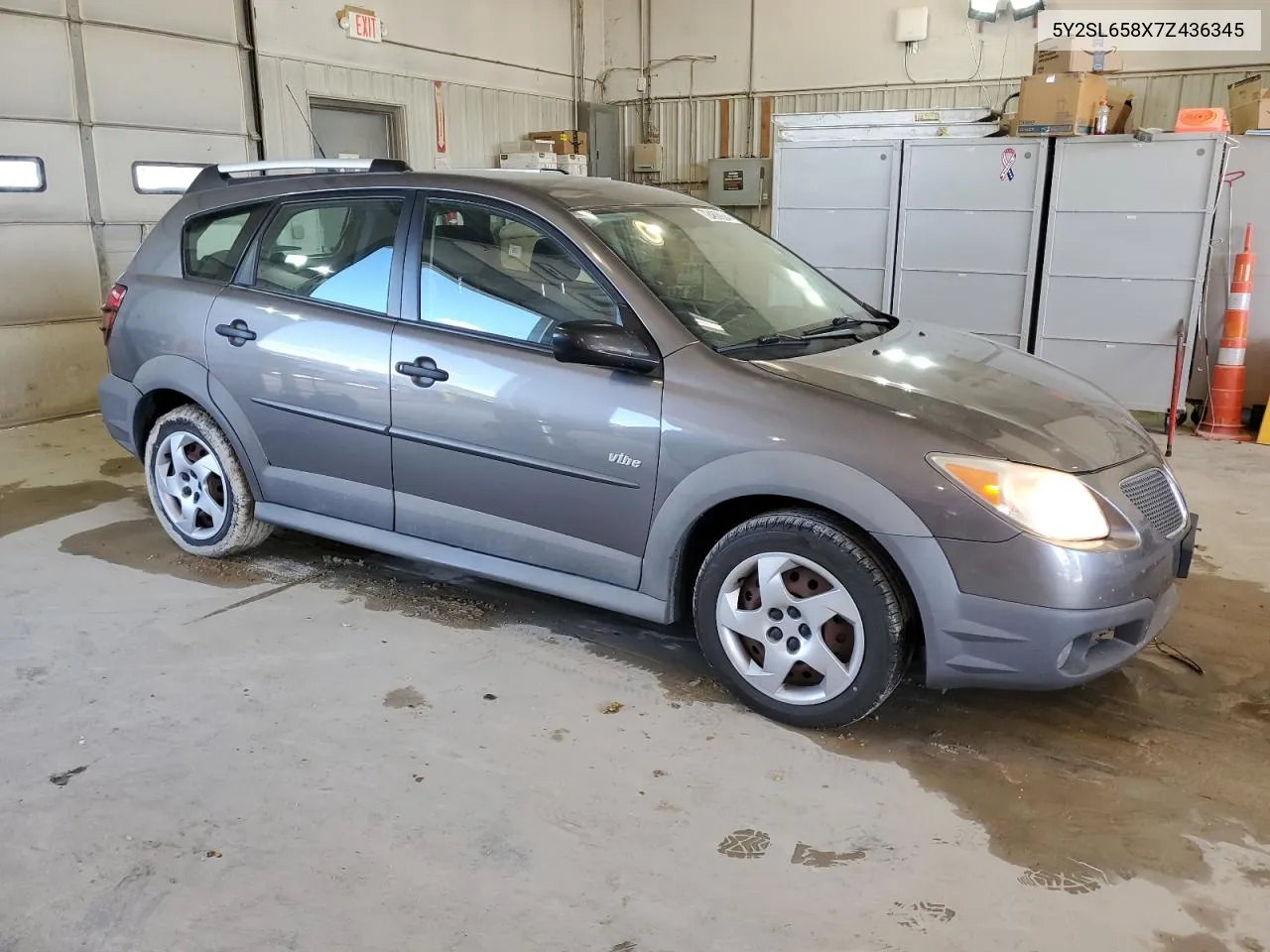 2007 Pontiac Vibe VIN: 5Y2SL658X7Z436345 Lot: 72460924