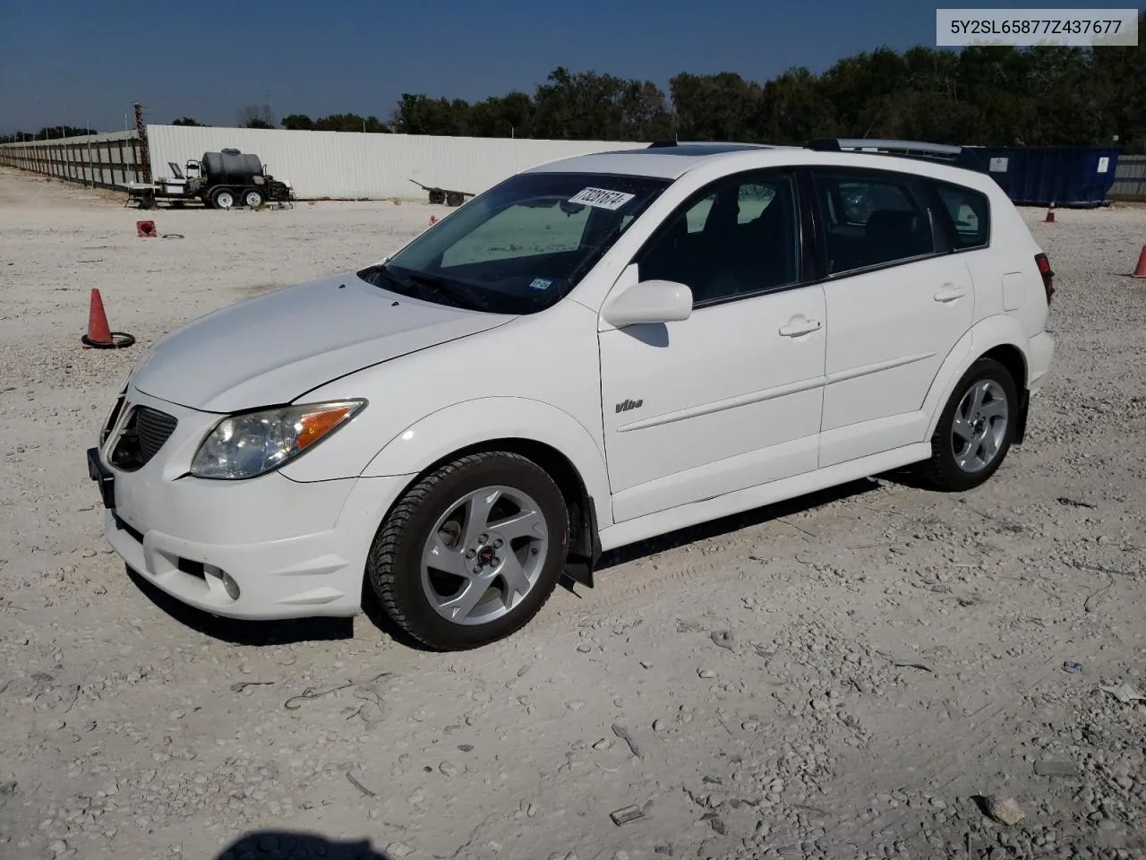 2007 Pontiac Vibe VIN: 5Y2SL65877Z437677 Lot: 73281674