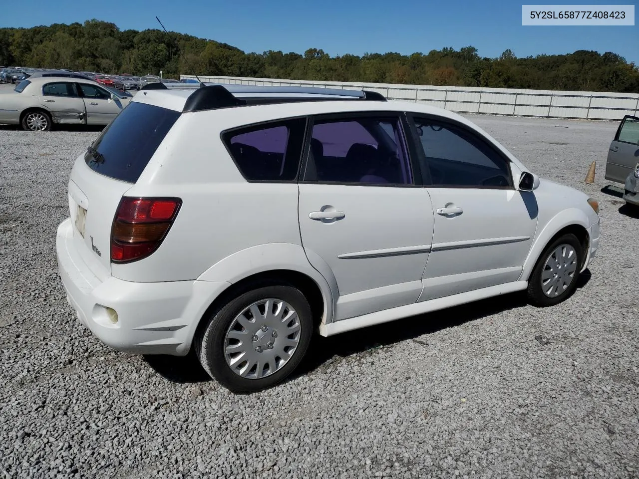 2007 Pontiac Vibe VIN: 5Y2SL65877Z408423 Lot: 75754764