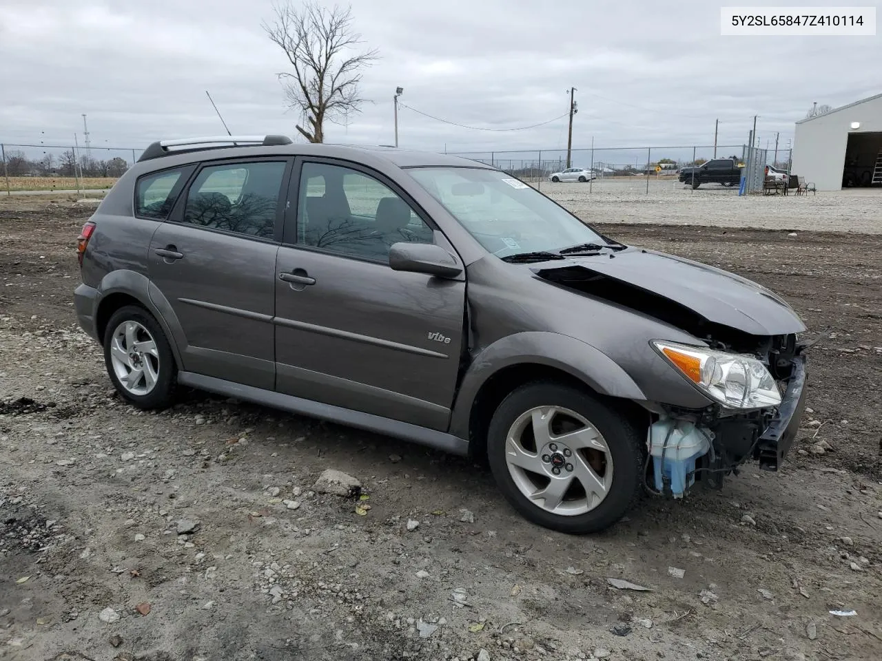 2007 Pontiac Vibe VIN: 5Y2SL65847Z410114 Lot: 80112984