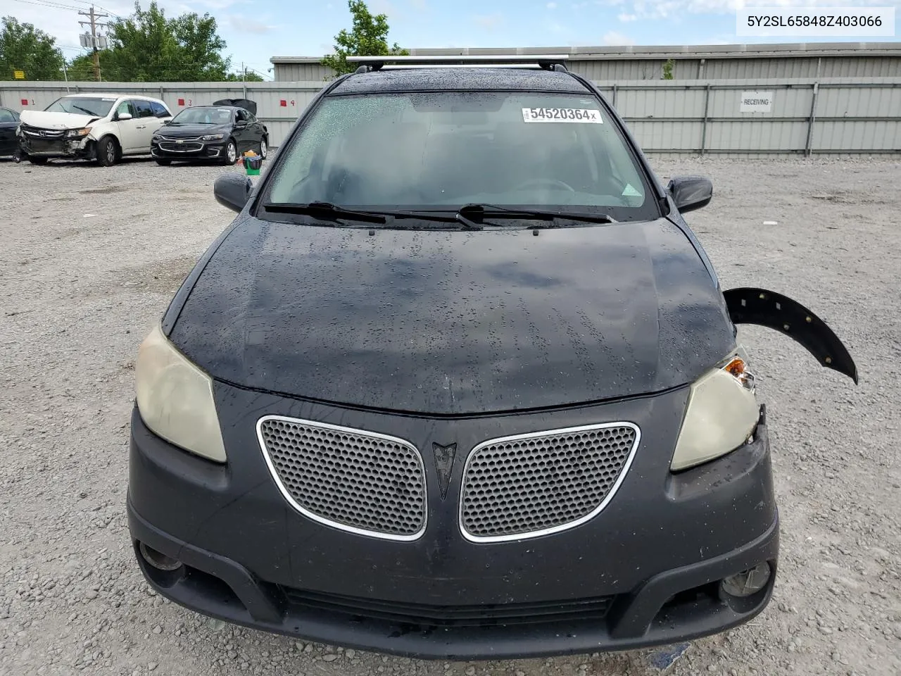 2008 Pontiac Vibe VIN: 5Y2SL65848Z403066 Lot: 54520364