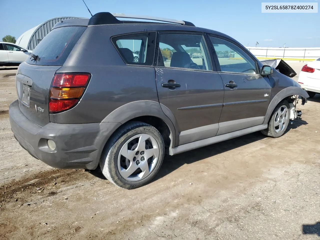 2008 Pontiac Vibe VIN: 5Y2SL65878Z400274 Lot: 70295774