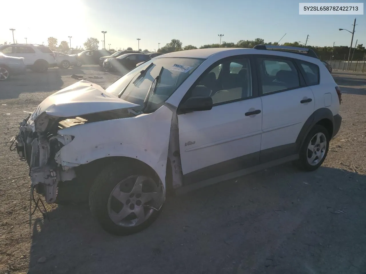 2008 Pontiac Vibe VIN: 5Y2SL65878Z422713 Lot: 70870464