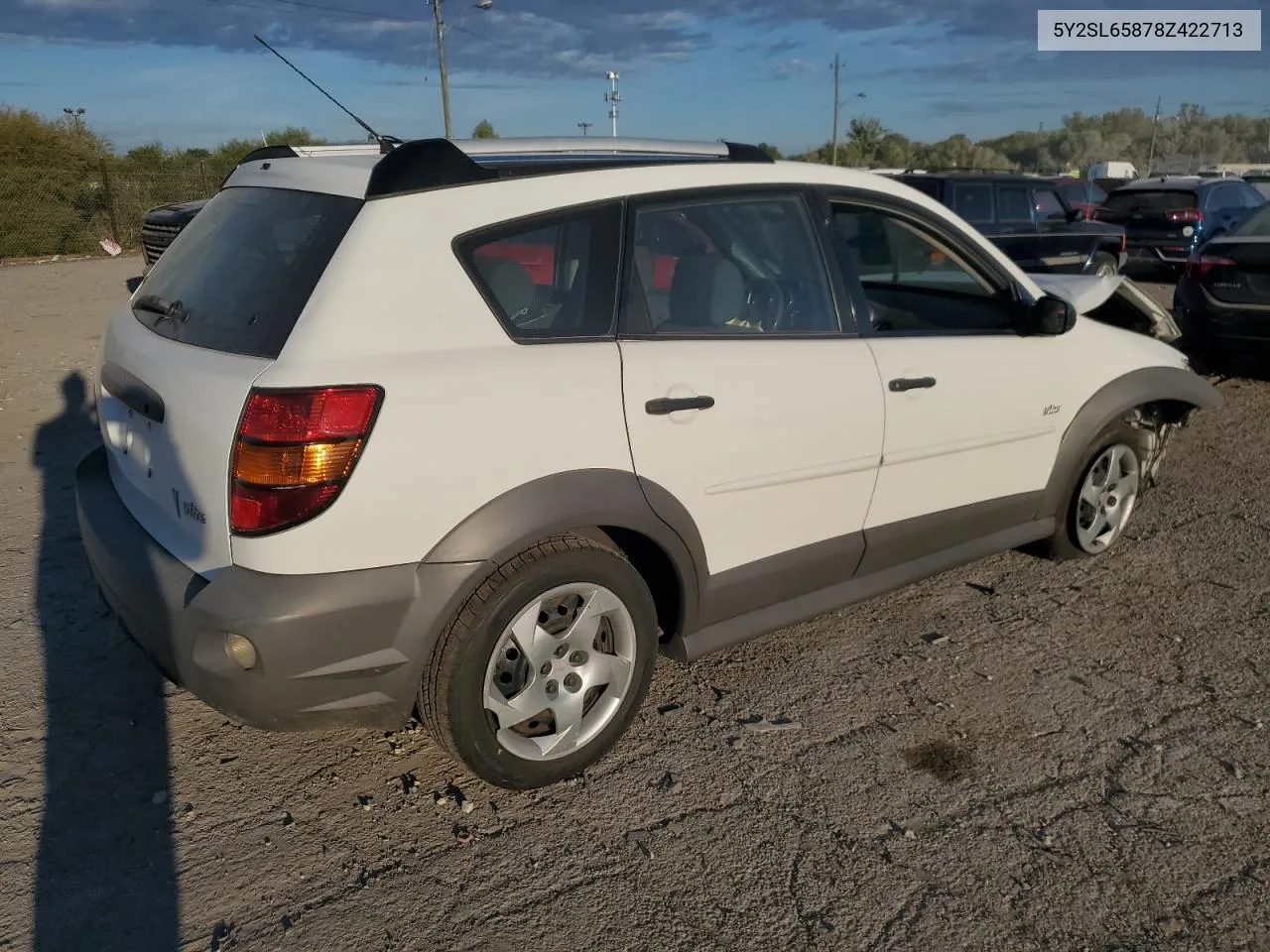 2008 Pontiac Vibe VIN: 5Y2SL65878Z422713 Lot: 70870464