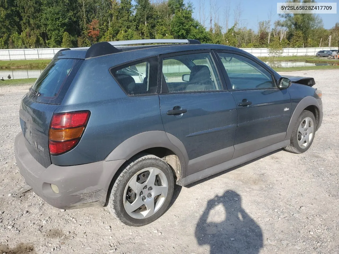 2008 Pontiac Vibe VIN: 5Y2SL65828Z417709 Lot: 71159824